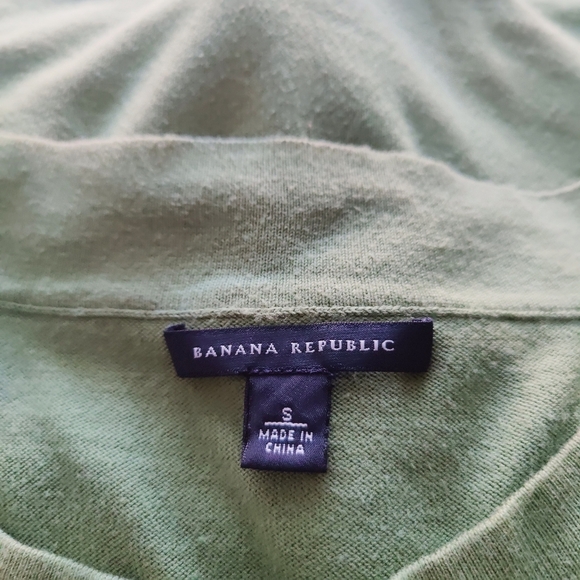 Banana Republic Knit Mini Dress / Sage Green / Small - Picture 6 of 6